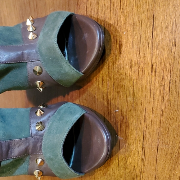 *SALE* Lilly Sarti open toed boots - Picture 7 of 10